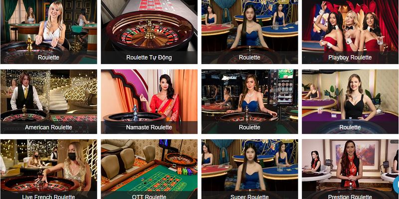 Roulette là trò chơi mang đậm tính may rủi rất được yêu thích tại các sòng bạc 